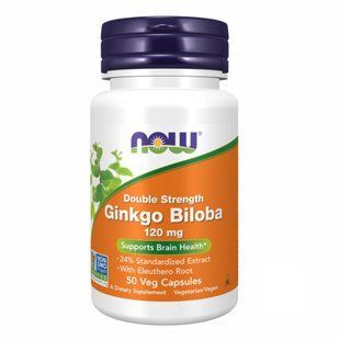 Ginkgo Biloba 120mg - 50 vcaps 8051 фото