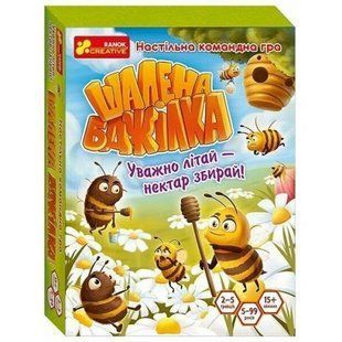 Настільна гра "Шалена бджілка" 2-5 гравців укр 269705 фото