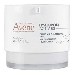 Авен Гіалурон Актив В3 Крем нічний мульти-інтенсивний Avene Hyaluron Activ B3 Cr&egrave;me multi-intensive nuit, 40 мл 249393 фото