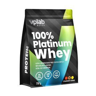100% Platinum Whey - 750g Strawberry Banan 29800 фото
