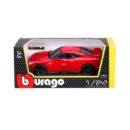Машинка металева - FERRARI F12TDF (жовтий, червоний, 1:24) 224537 фото