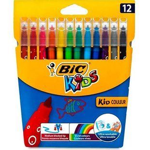BIC Фломастери Кid Coleour 12 уп. 281121 фото