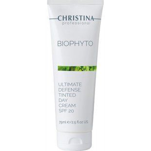 Денний крем &laquo;Абсолютний захист&raquo; SPF 20 з тоном Christina Bio Phyto Ultimate Defense Tinted Day 75 мл CHR587 фото