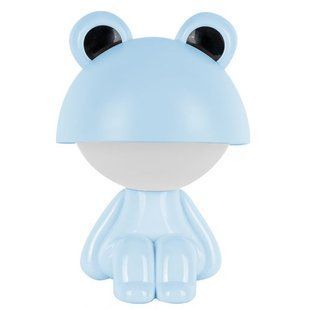 Світильник-нічник LED з акумулят. Cute Froggy, блакитний 274355 фото