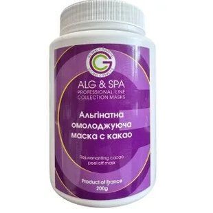 Альгінатна омолоджуюча маска з екстрактом какао Remodelling Expresso Peel ALG & SPA, 500г ALG006-500 фото