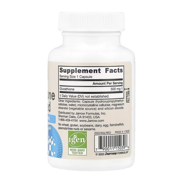 Reduced Glutathione 500 mg - 60 caps 31424 фото