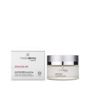 Живильний антивіковий крем для обличчя Mediderma G Activator Nourishing Facial Cream Sens-Age MD 50 мл 40004818 фото