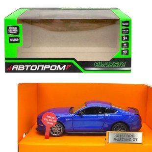 Машина металева "Автопром 1:34 Ford Mustang GT" 282634 фото