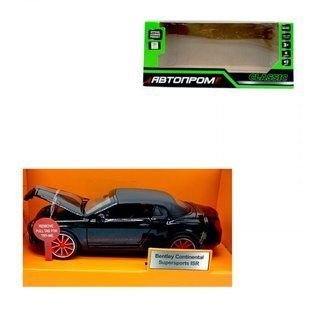 АВТОПРОМ 1:32 Bentley Continental Supersports ISR (ЧОРНА) 283026 фото