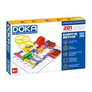 Конструктор електронний Doka 201 схема 249455 фото