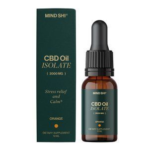 CBD Oil Isolate 2000 mg Orange - 10 ml 28868 фото