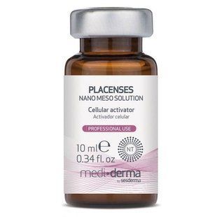 Сироватка з екстрактом плаценти NANO MESO SOLUTIONS Placenses Medi+derma, 5х10 мл 40000572 фото