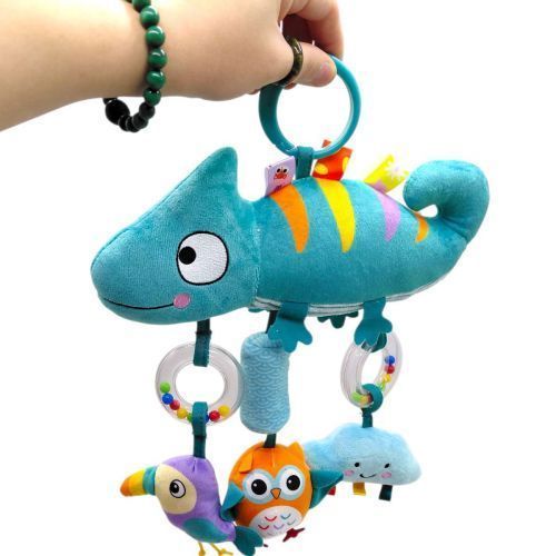 Брязкальце м'яке "Ящірка" 284790 фото