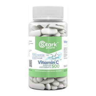 Stark Vitamin C Sodium Ascorbate 500mg - 100 tabs 30914 фото