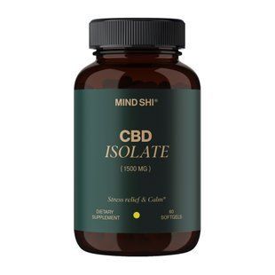 CBD Isolate 1500 mg - 60 softgels 30068 фото