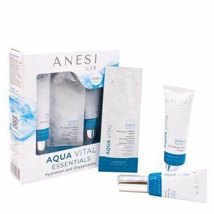 Набір для зволоження та оксигенації шкіри обличчя AQUA VITAL ESSENTIALS BOX ANESI LAB anesi 038 фото