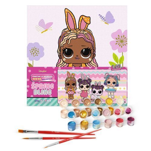 Картина за номерами "L. O. L. Surprise! Spring Bling BossBunny" 40х40 см 267811 фото