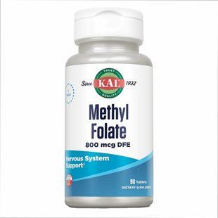 Methyl Folate 800mcg - 90 tabs 23530 фото