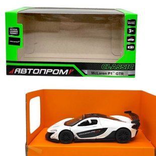 Машинка металева "АВТОПРОМ. Mclaren" (БІЛА) 283034 фото