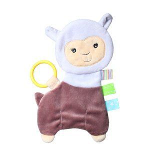 Обіймашка з шурхотінням для малюків "Альпака Ліліан" (24*14 см) "BabyOno" 764099 фото
