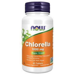 Chlorella 1000 mg - 60 Tabs 10637 фото