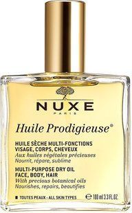 Нюкс Чудова суха олія для шкіри та волосся Nuxe Dry Oil Huile Prodigieuse, 100 мл OА28025 фото