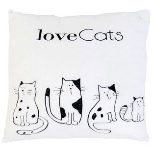 Подушка "Love cats" 127597 фото