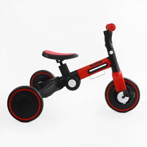 Велосипед 3-х колісний BS-45459 Best Trike (1) колеса EVA переднє 8&rsquo;&rsquo;, заднє 6&rsquo;&rsquo;, нейлонова рама, трансформується у велобіг, підсвічування, в коробці 269097 фото