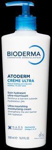 Біодерма Атодерм крем для сухої шкіри Ультра Bioderma Atoderm Creme ultra 500 мл 28065С фото