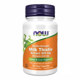 Silymarin Milk Thistle Extract 300 mg - 50 veg caps 10652 фото