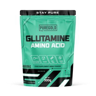 Glutamine - 300g Unflavored (Пошкоджена упаковка) 33847 фото
