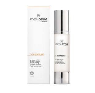 Ревіталізуючий флюїд із вітаміном C Mediderma C-DEFENSE MD Moistrusing Fluid 50 мл 40005035 фото