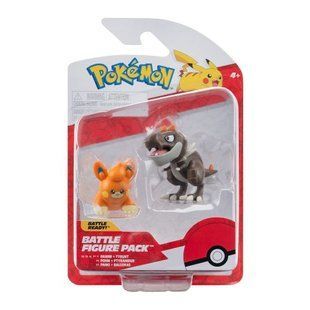 Набір ігрових фігурок Pokemon W17 - Тайрант і Павмі 249429 фото