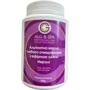 Глибоко очищаюча альгінатна маска з ефірною олією Неролі Deep Cleansing Peel Off Mask ALG & SPA, 25г ALG008-25 фото