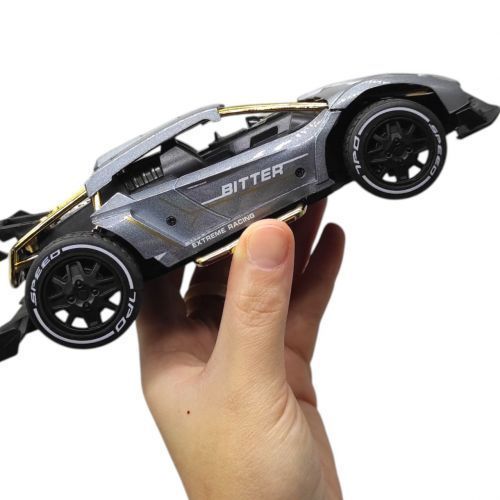 Машина на радіокеруванні "EXTREME RACING" (метал. корпус, акум. 3.7V, 2,4 ГГц, сріблястий) 280641 фото