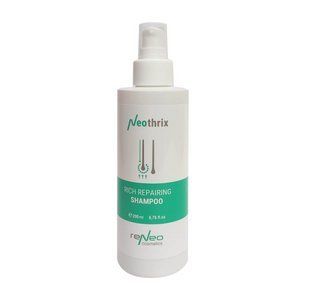Комплексний відновлюючий шампунь Rich repairing shampoo DERMA SERIES 200 мл H332 фото