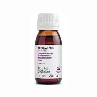 Феруловий нано-пілінг крок 1 (всесезонний) FERULAC Peel Classic step 1 рН 4,0 - 5,0 Medi+derma, 60 мл 40000623 фото