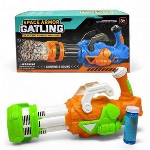 Бульбашкомет-генератор SPACE ARMOR GATLING (ПОМАРАНЧЕВИЙ) 269776 фото
