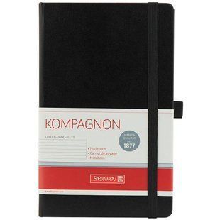 Книга записна Компаньйон чорн. А5 лінія 271070 фото
