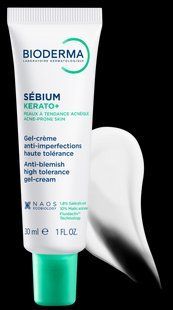 Біодерма Себіум Гель-крем Керато+ Bioderma S&eacute;bium Kerato+ Gel-cr&egrave;me, 30 мл 28675А фото