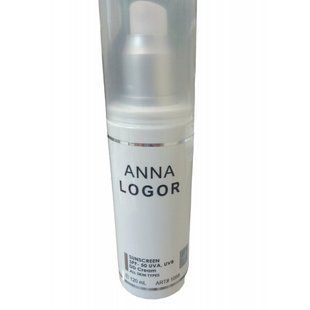 Сонцезахисний крем Sunscreen SPF-50 UVA,UVB DD Cream Anna Logor 120 мл AL1058 фото