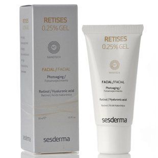 Антивіковий гель з 0,25% ретинолу Sesderma Retises Nano 0,25% Gel 30 мл 40000549 фото
