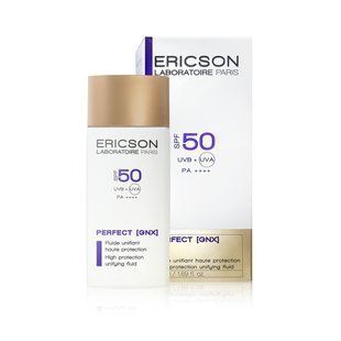 Захисний флюїд з ефектом вирівнювання тону SPF50 ERICSON LABORATOIRE, 50 мл E1253 фото