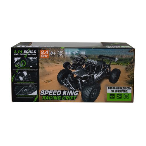 Машинка на радіокеруванні Off-road Crawler &ndash; Race (матовий чорний, 1:14) 224589 фото