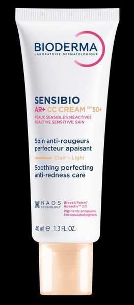 Біодерма Сансибіо AR+ СС SPF50+ тональний крем від куперозу Bioderma Sensibio AR+ СС Creme 40 мл 3701129813447 фото
