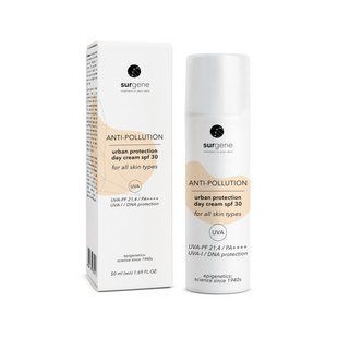 Сонцезахисний крем для обличчя SPF 30 Surgene Urban protect Piel, 50 мл s502 фото