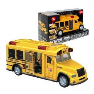 Автобус "School bus" звук, світло в коробці 287575 фото