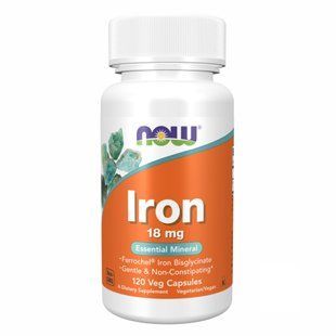 Iron 18mg Ferrochel - 120 vcaps 18374 фото