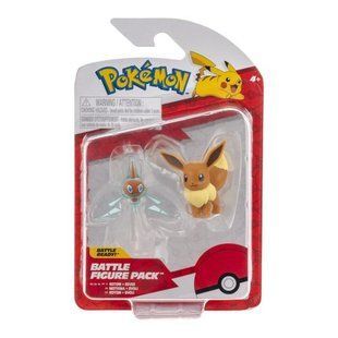 Набір ігрових фігурок Pokemon W17 - Іві та Ротом 249435 фото