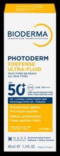 Біодерма Фотодерм XDefense Ікс Дефенс ультрафлюїд SPF50+ невидимий 40мл A01007200 фото